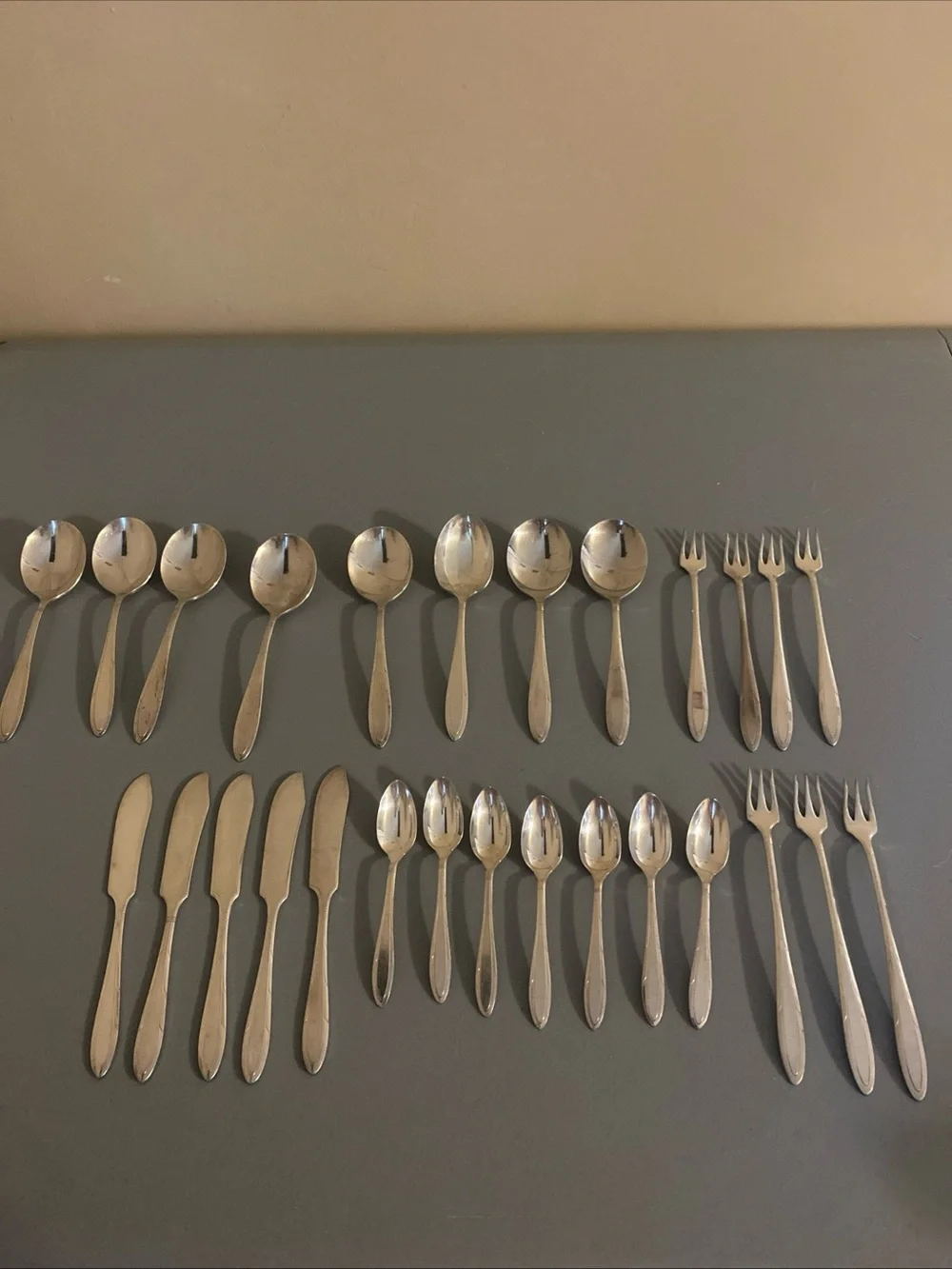 Oneida Nobility Plate Silverware Set